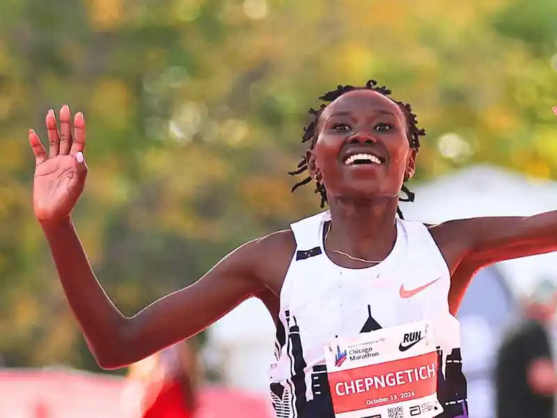 Ruth Chepngetich Breaks Marathon Record