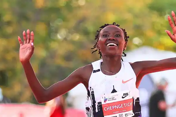 Ruth Chepngetich Breaks Marathon Record