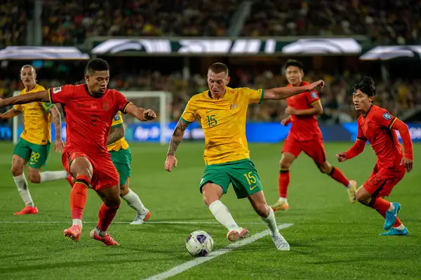 Soccer Match: China vs Australia