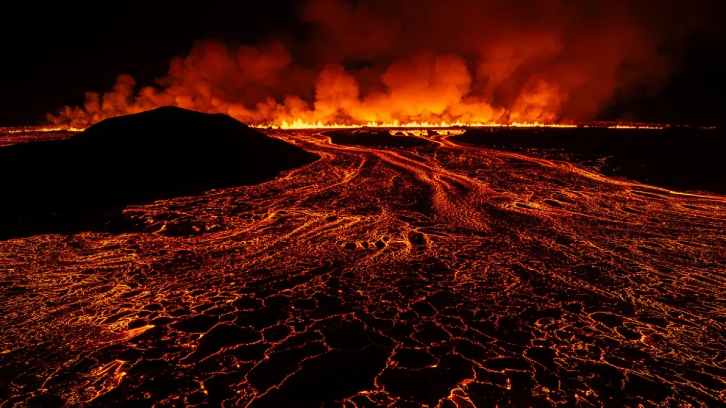 Iceland Volcano Erupts Again