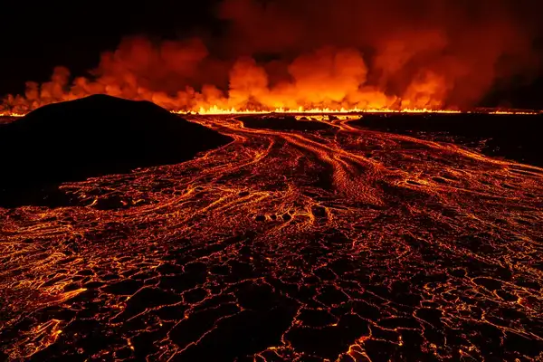 Iceland Volcano Erupts Again