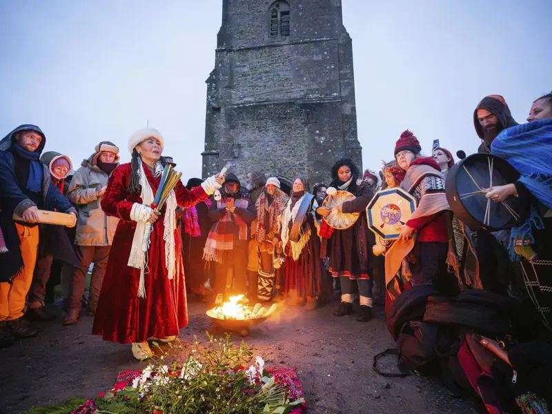 People Celebrate The Shortest Day