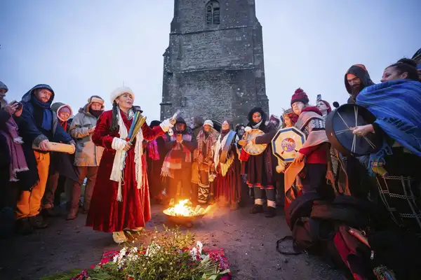 People Celebrate The Shortest Day