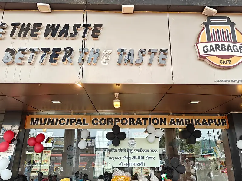 Garbage Cafes: Trading Plastic for Food