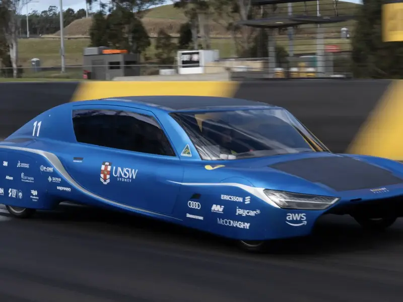 Solar Cars Race Across Australia