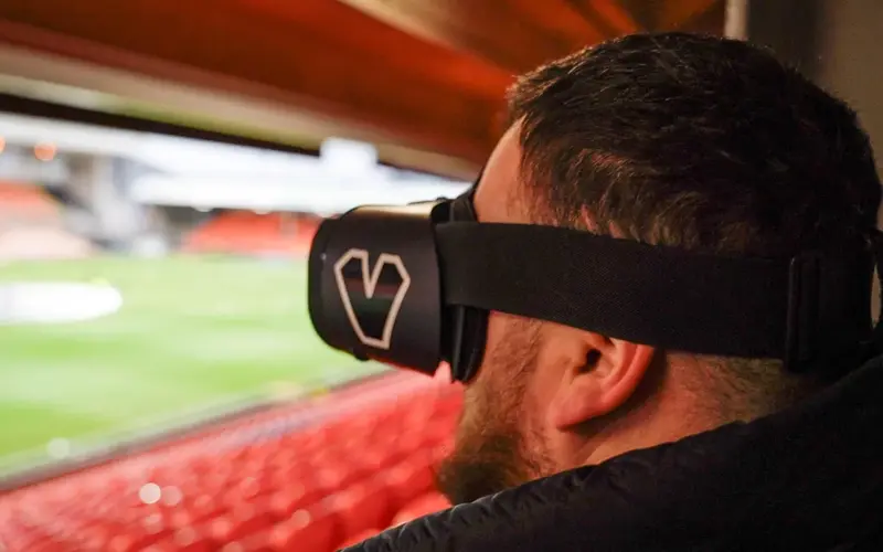 Visually-Impaired Fan Sees Football Match for First Time