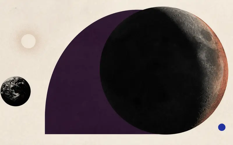 Almost the Entire Moon Is About to Disappear