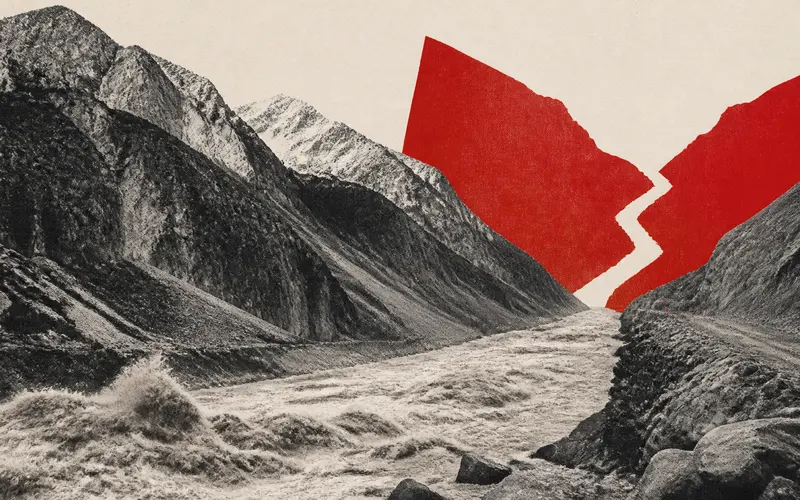 Flood Disaster Near Nepal-Tibet Border