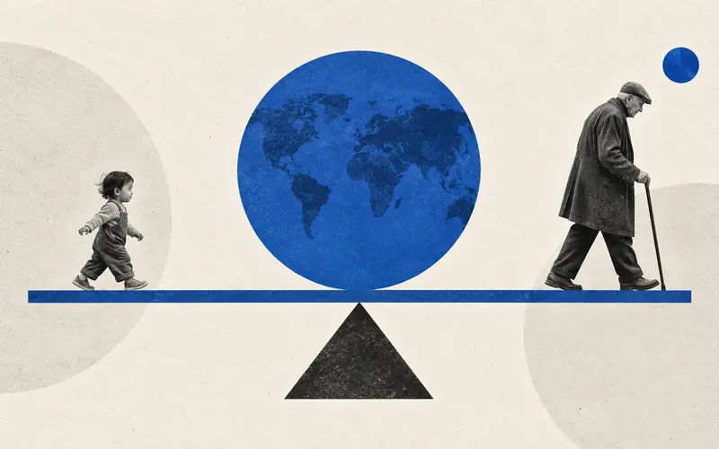 The World Now Has More Older Adults Than Young Children