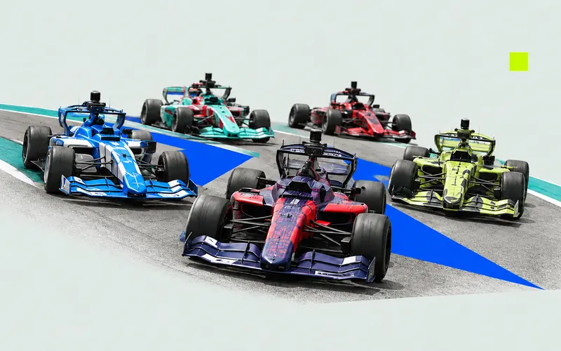 Five Driverless Cars Race at Imola